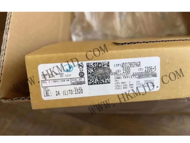 24位ADC ADS1299IPAGR 低噪聲、8 通道 模擬前端 – AFE 適用于生物電勢測量