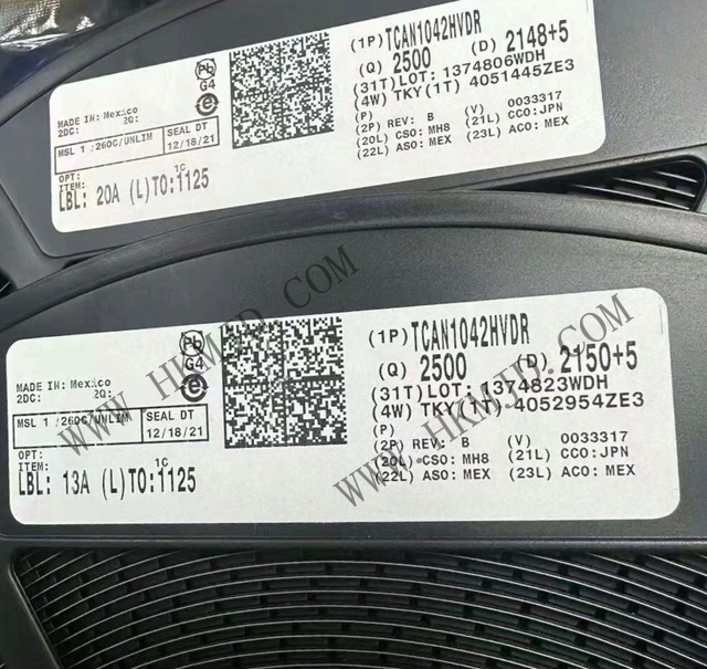 [供應] TCAN1042HVDR (TI) 高速 CAN 收發(fā)器，SOIC-8