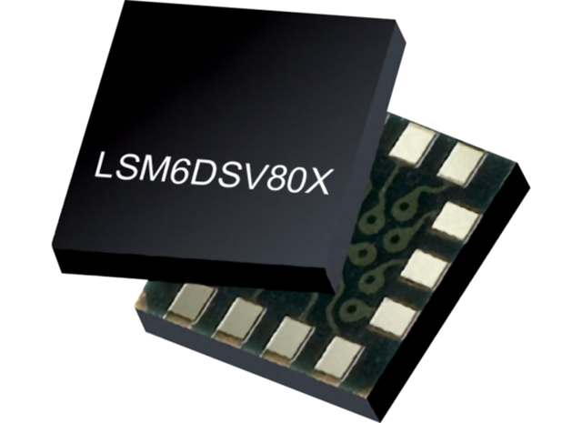 ST新品LSM6DSV80XTR-6軸IMU（慣性測量單元），高達80G值加速度計