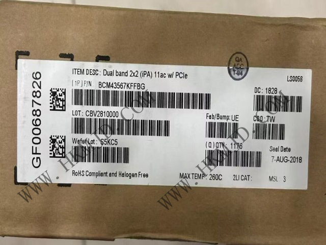 現(xiàn)貨供應(yīng)博通BCM43567KFFBG 802.11ac無線組合芯片 集成Wi-Fi/藍牙/FM